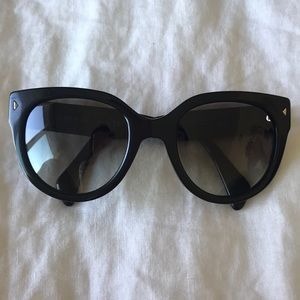 prada heritage cat eye sunglasses
